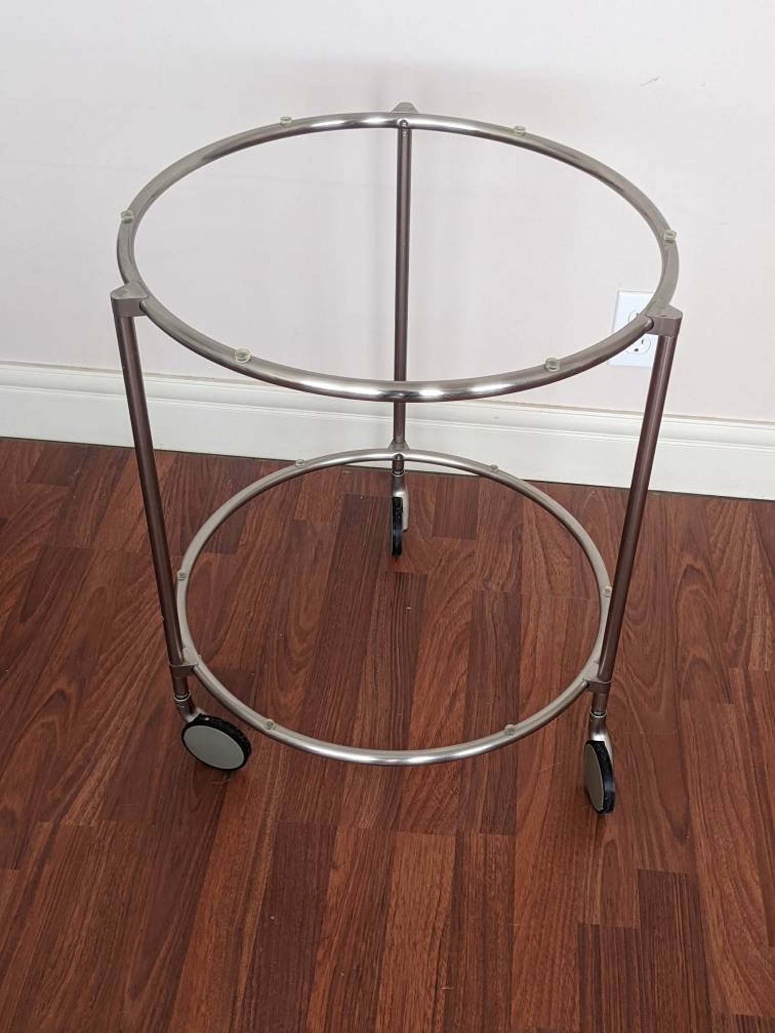 Side Table/bar Cart/epoxy Resin Table/wave Blue Resin Ocean/kitchen Bar