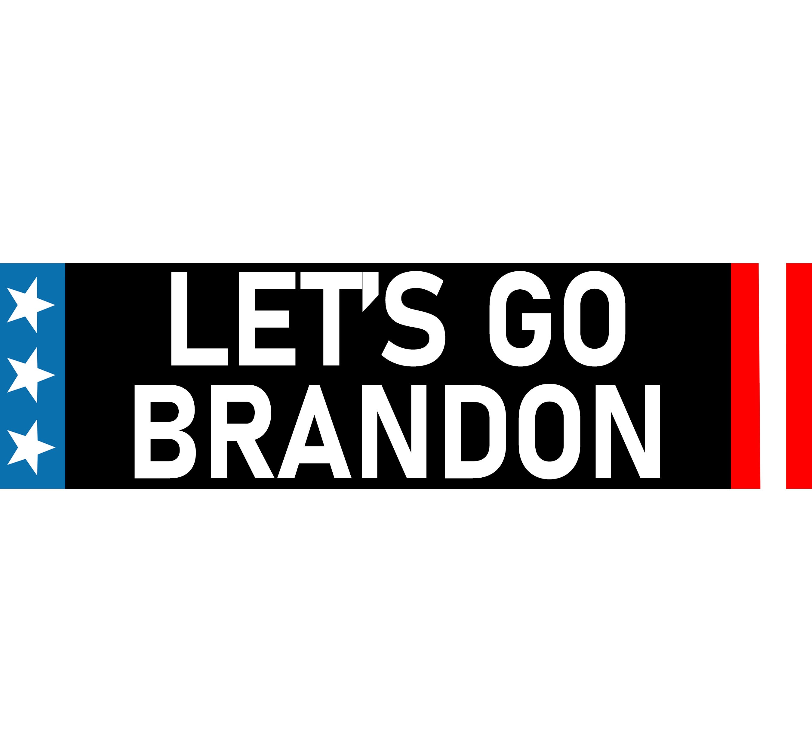 Let S Go Brandon Magnet Bumper Sticker Size Etsy