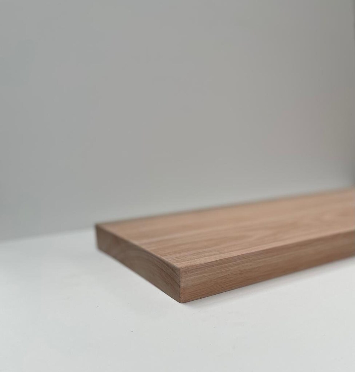 Red Grandis Solid Hardwood Shelf Cut to size Made to Etsy