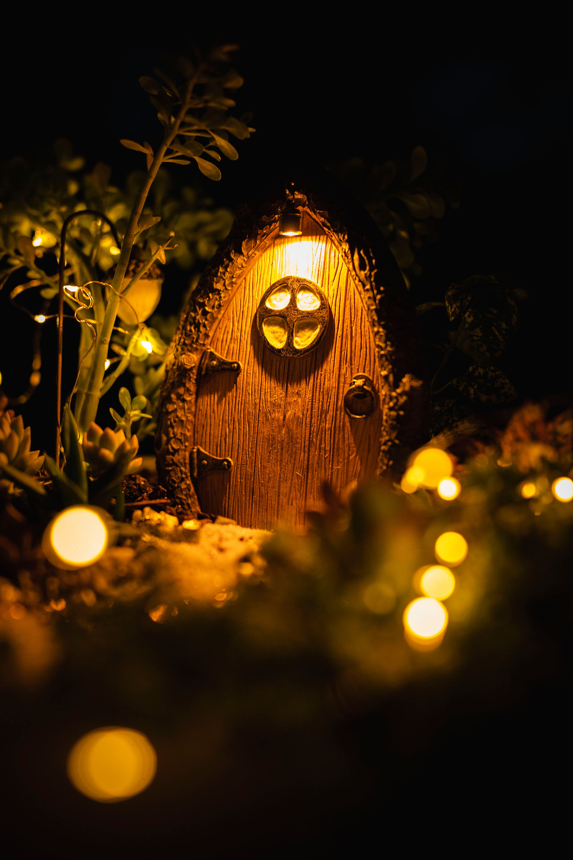 Fairy Door and Windows for Trees Glow in The Dark - Fairy Tree Door- fairy garden- Fairy house - Fairy door for trees- gnome door
