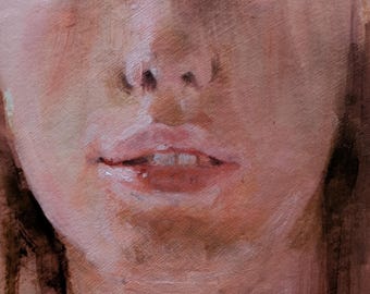 Derek Jones - Laura - Mixed media on paper
