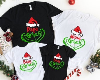 Grinch Custom Shirt | Etsy