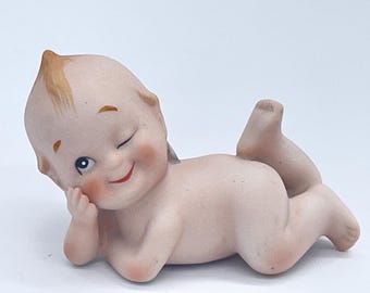 Bambola Kewpie in bisquit vintage anni '50, esclusiva Enterprise