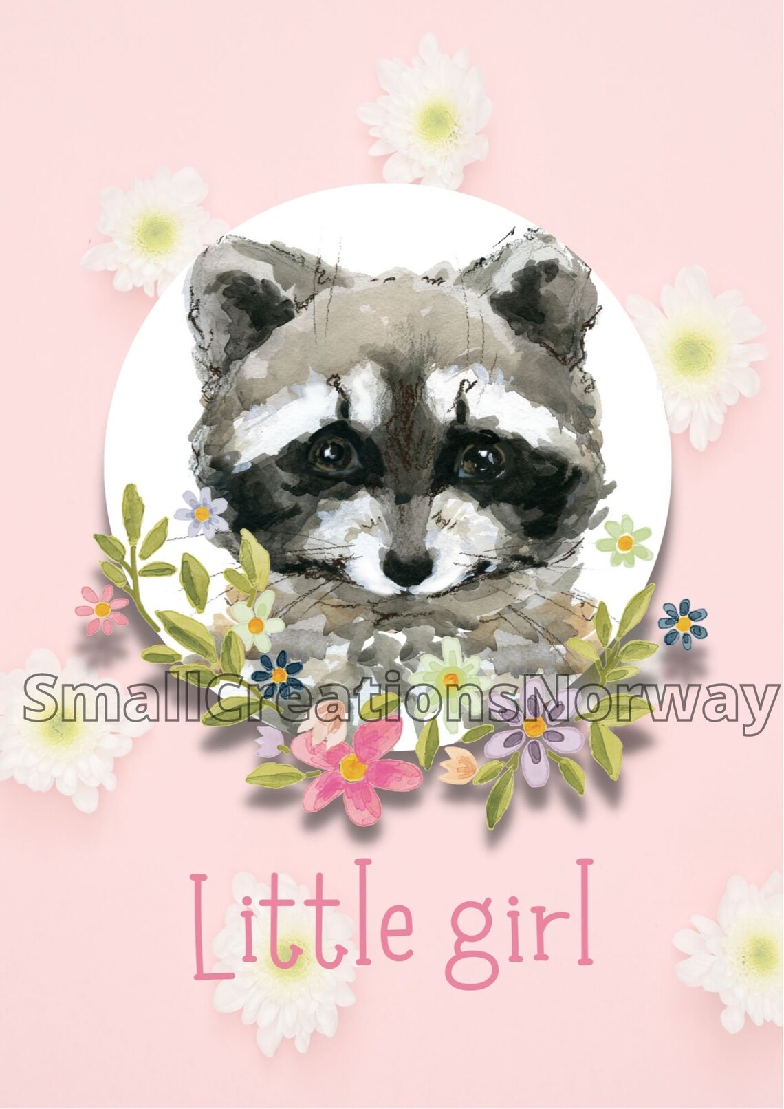 Little Girl Prints Bohemian Animals Printable Art Nursery | Etsy