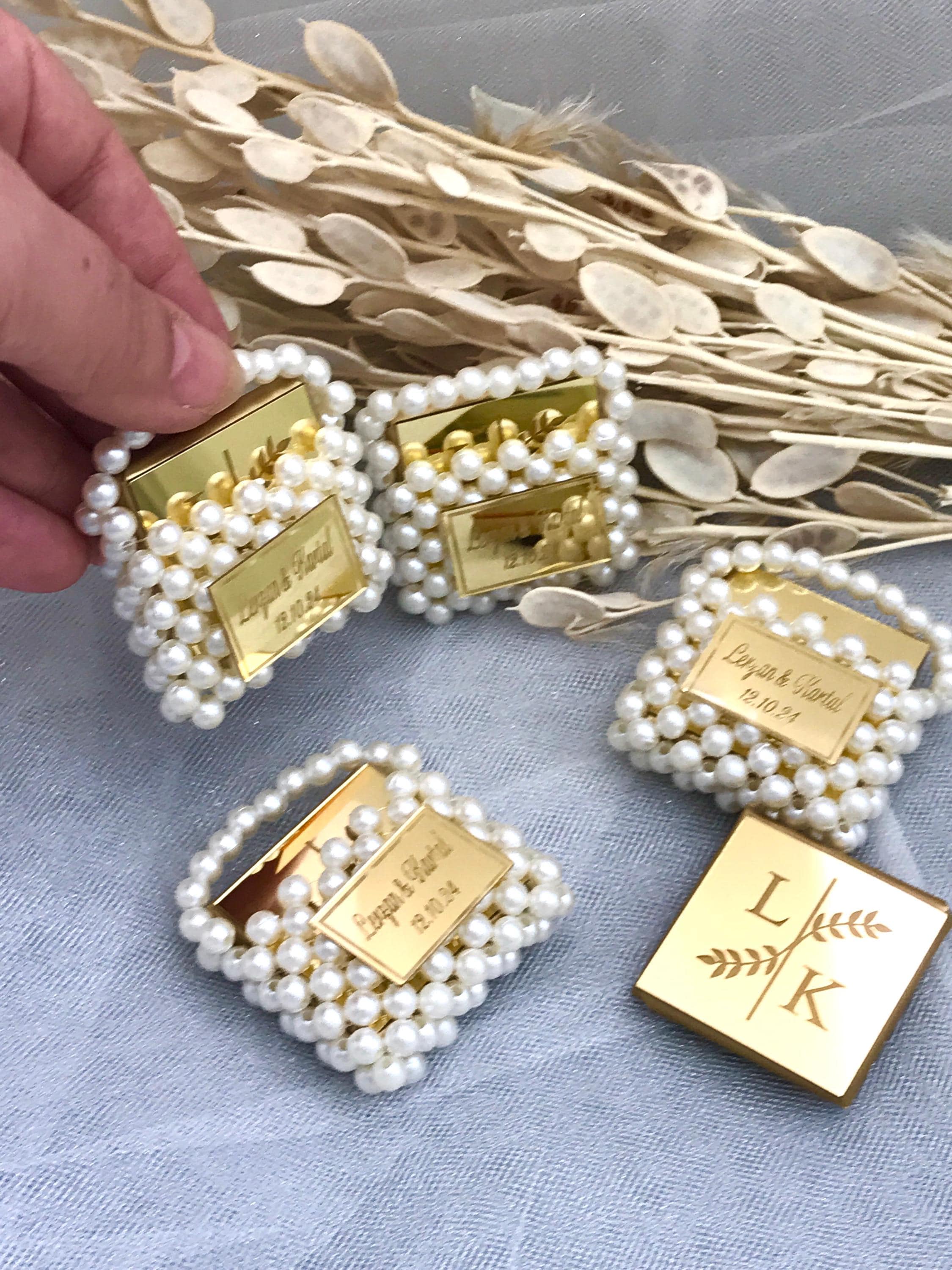 Mini Pearl Bag With Chocolates as a Gift for Guests,  Wedding Favors, Personalized Community Gift, Party Gifts in Bulk, Thank you Favors