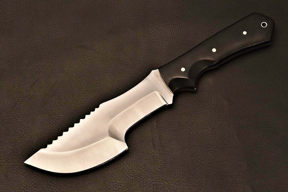 Custom Handmade Tracker Knife 1095 Steel Full Tang Comes With Etsy