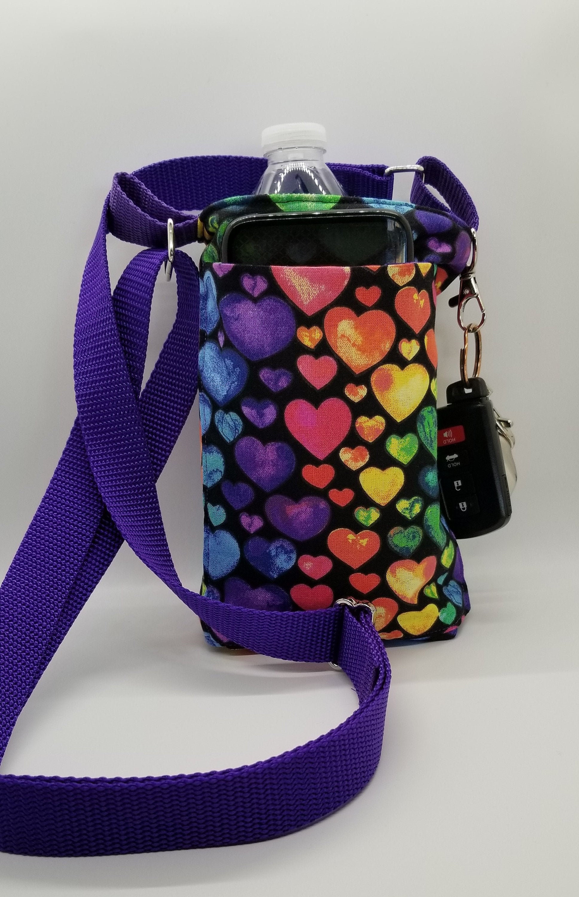 Purse with cup holder inside hot sale