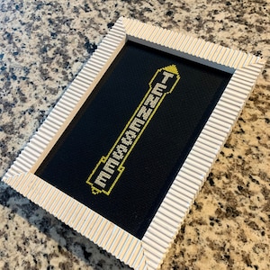 Tennessee Theatre - Framed Cross Stitch