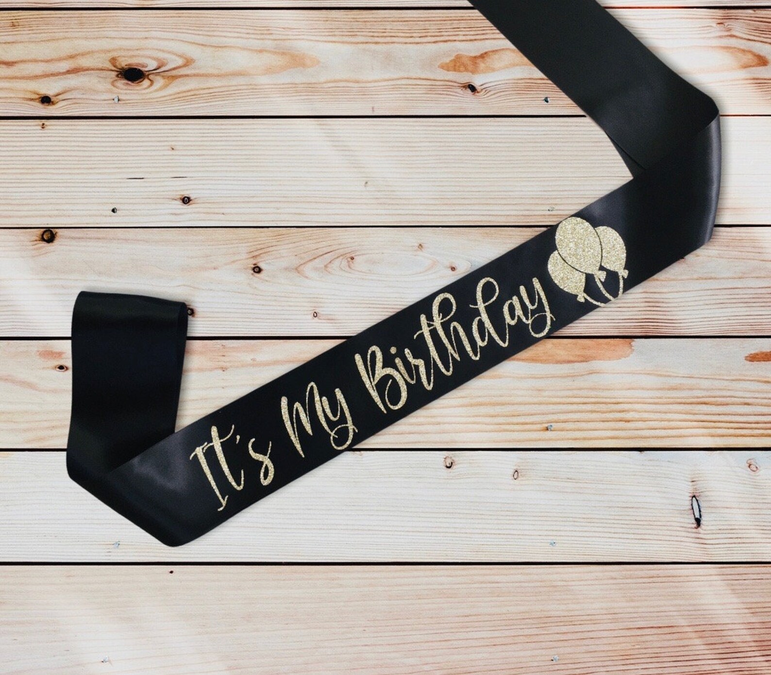 It's My Birthday Sash Personalized Sash Custom Birthday Etsy