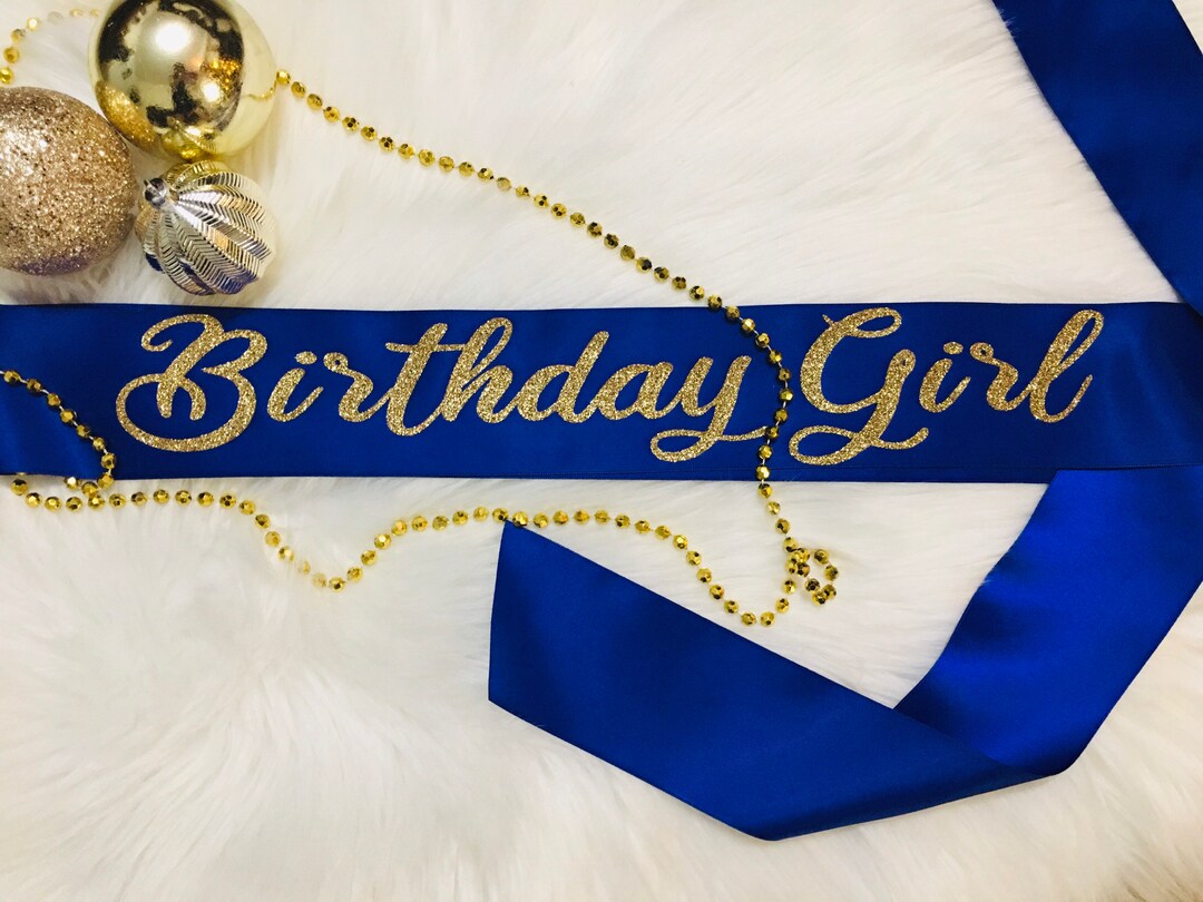Birthday Sash Birthday Girl Sash Personalized Sash Custom Etsy
