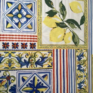 Tablecloth OUTDOOR tablecloth WATER RESISTANT tablecloth weather resistant tablecloth water proof tablecloth waterproof tablecloth Capri