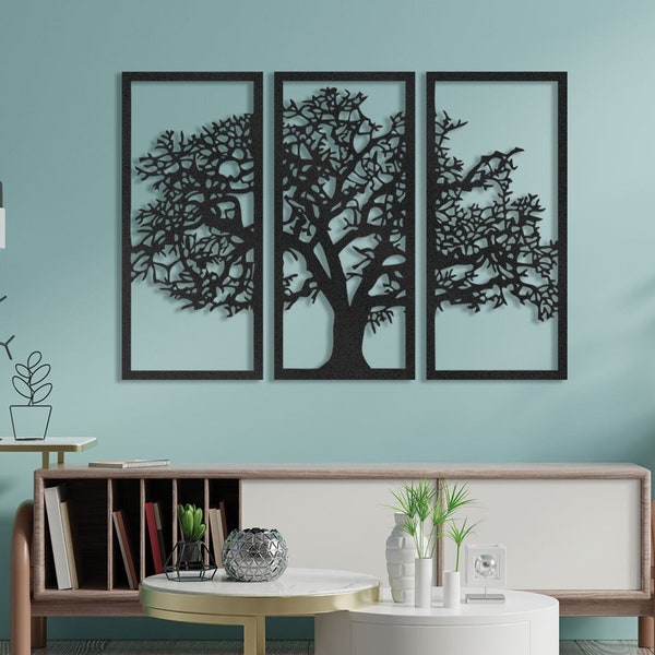 Tree Wall Art - Etsy UK