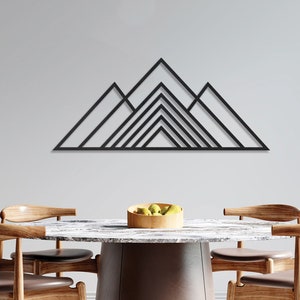 Mountain Wall Art Metal, Mountain Metal Wall Art, Mountain Wall Decor, Hill Metal Decor, Mountain Wall Hanging, Mountain Wall Art,