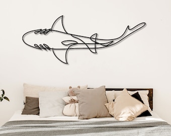 Jaws Wall Decor, Wall Art, Metal Wall Art, Shark Wall Decor , Metal Wall Decor, Fish Wall Decor, Shark Wall Art, Metal Wall Art, Home Gift