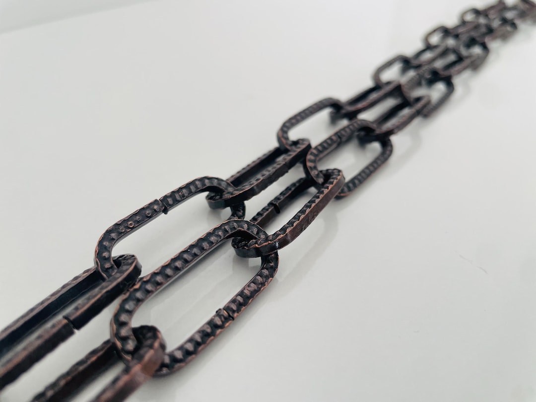 Dark Copper Metal Sign Chain, Corrosion Resistant, Farm & Garden - Etsy