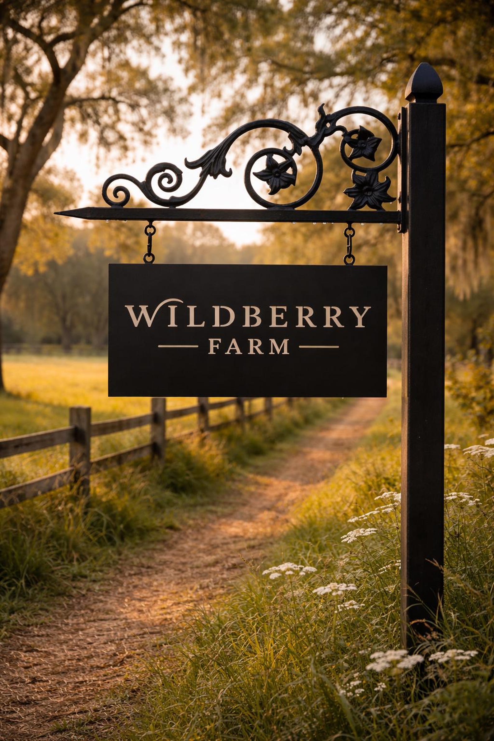 Personalized Aluminum Farm Sign, Rustic Ranch Decor, Custom Family Name ...