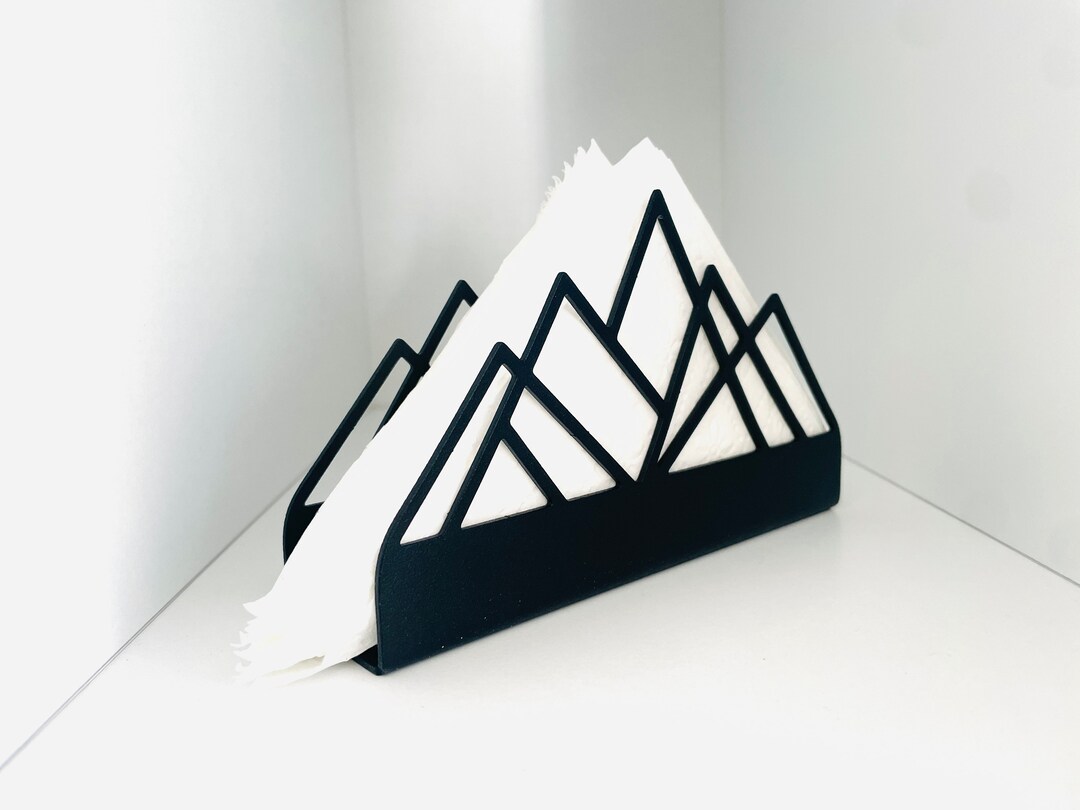 Napkin Holder, Mountain Napkin Holder, Kitchen Accessories, Napkin ...