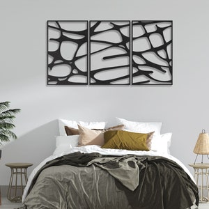 Modern Wall Art Brush Strokes Wall Art Wall Decor Wall - Etsy