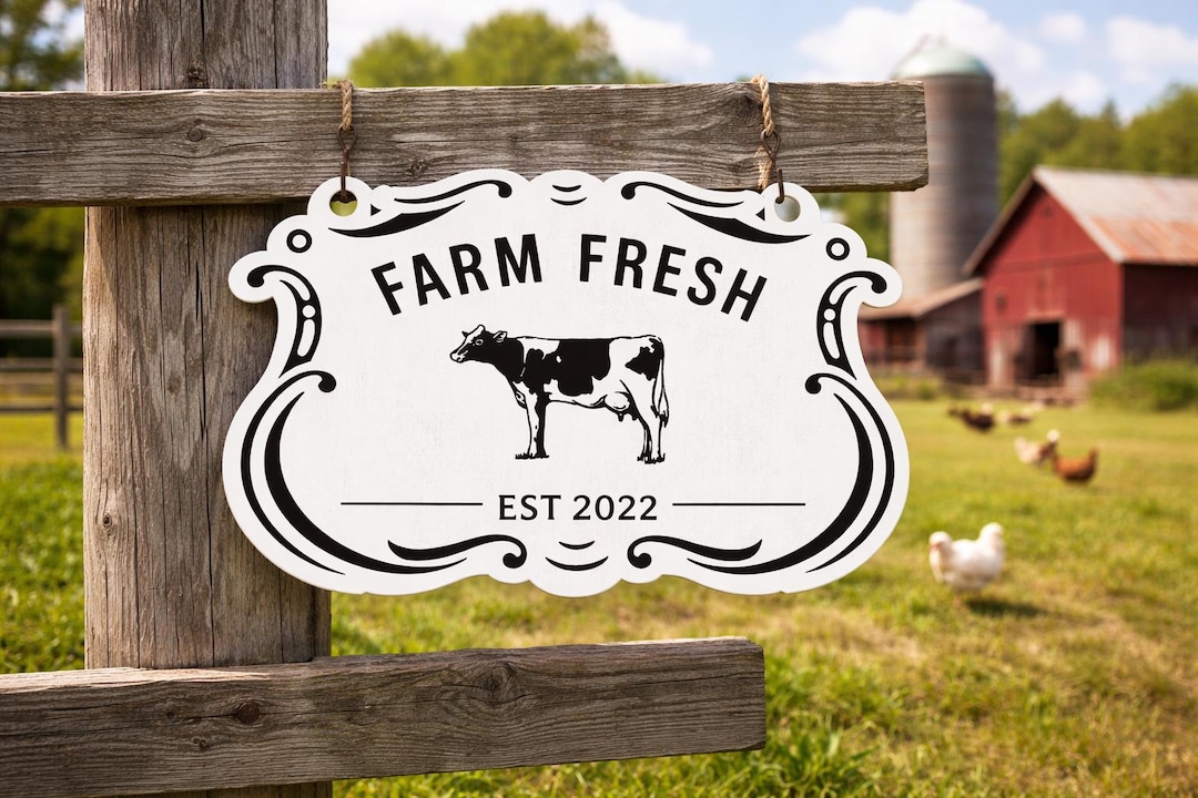 Personalized Metal Farm Entrance Sign, Custom Ranch Signs, , Farm Sign ...