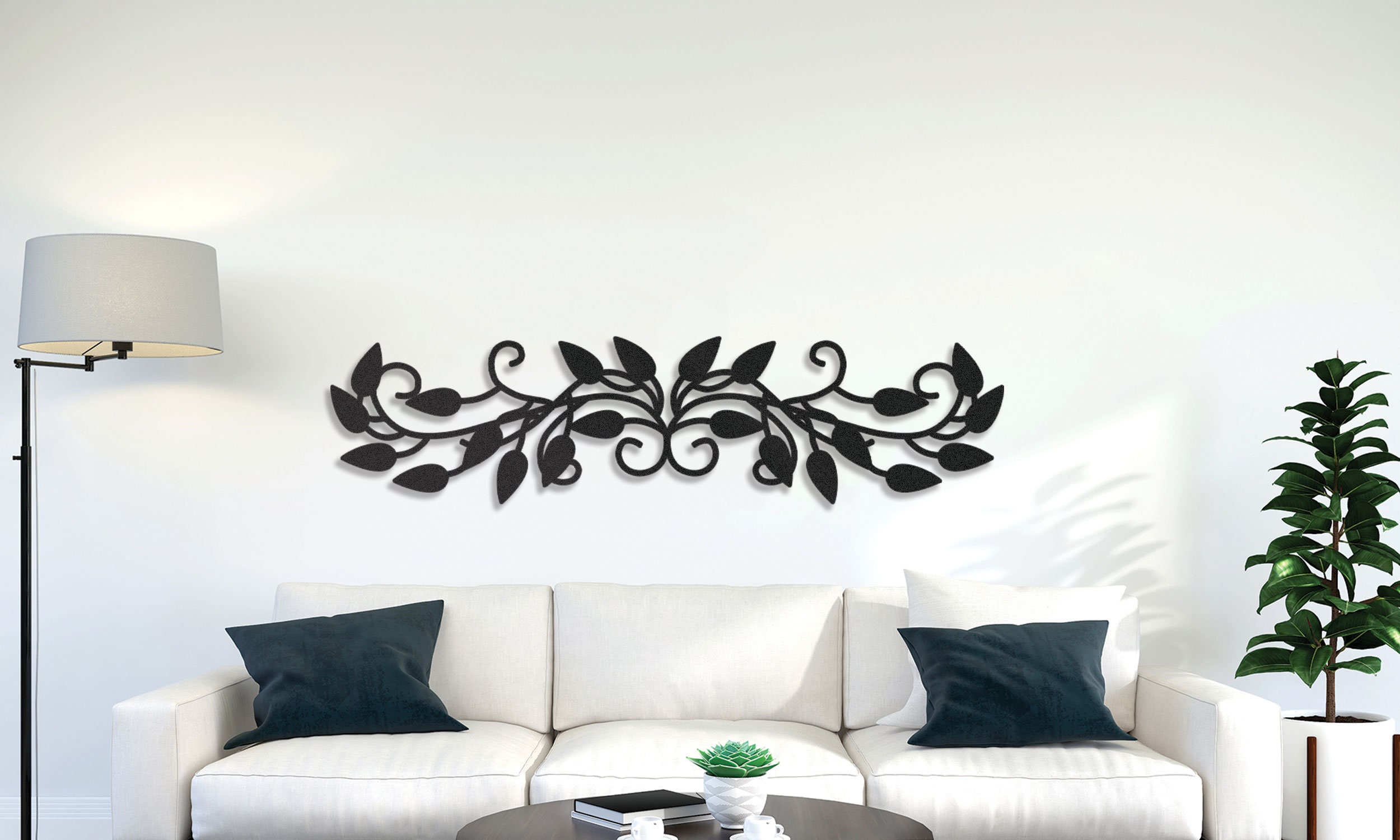 Metall Efeu Blatt Wandkunst, Moderne Wohnkultur - Etsy sterreich