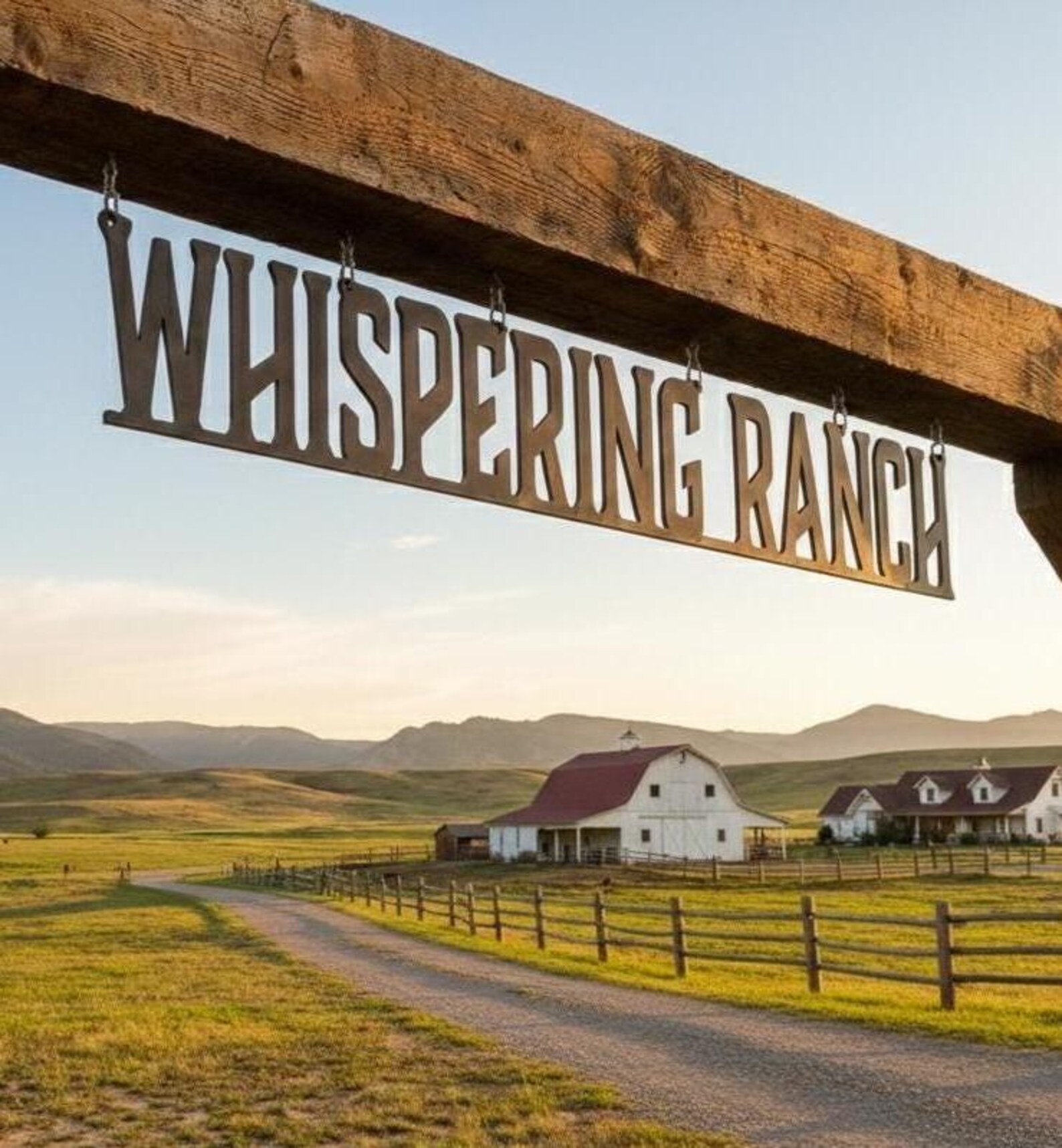 Small Ranch Entry. Sign Farm Entrance Sign, Rustic Farm Sign Decor, Ranch Style Welcome Sign ...