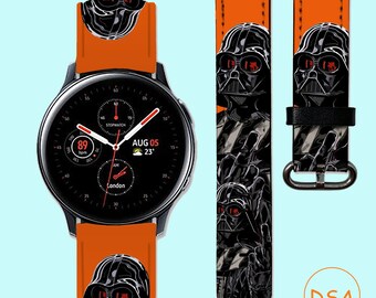 Star Wars Galaxy Watch 42mm Gear Sport Band Darth Vader Samsung Watch 5 Band Galaxy Active 2 Band 40 mm Galaxy Watch4 Band Galaxy Watch 42