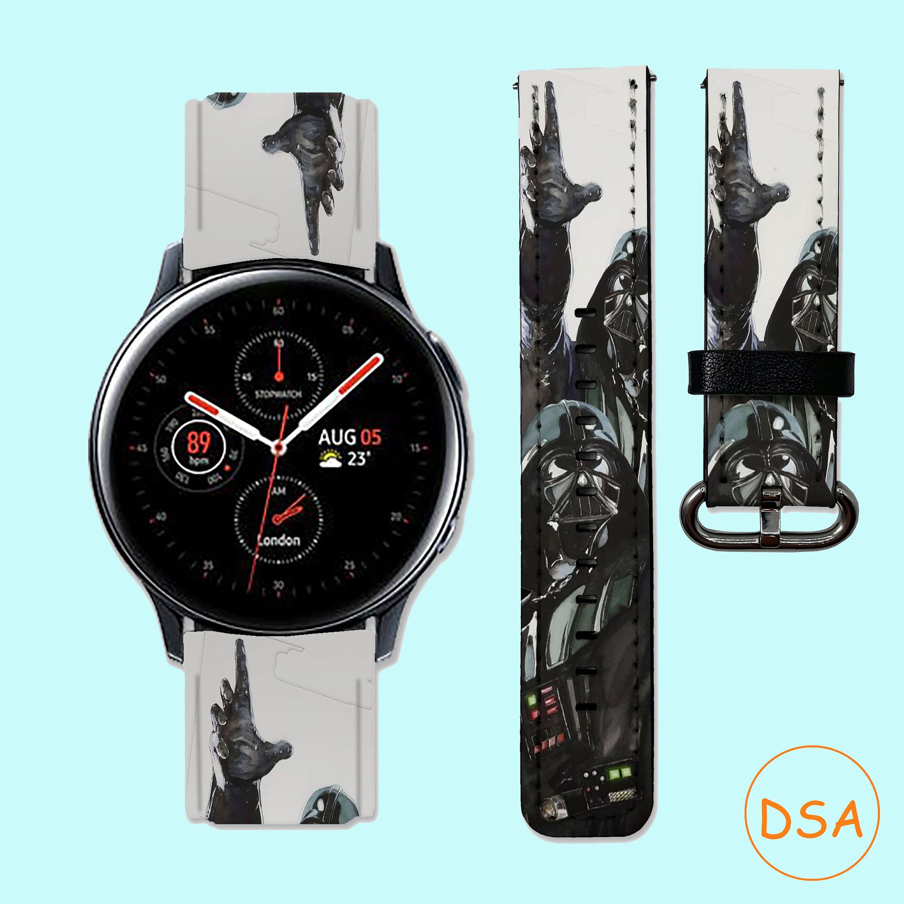 Star Wars Gear Sport Band Darth Vader Samsung Gear S3 Band Etsy