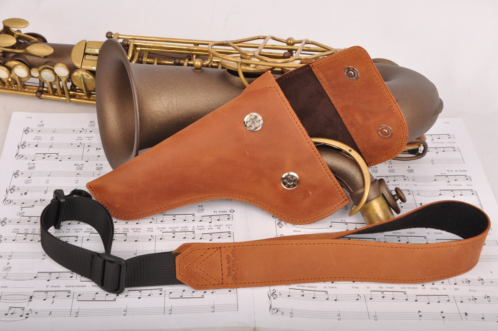 Saxophone neck strap for Soprano Alto Tenor and Saxophone Etsy