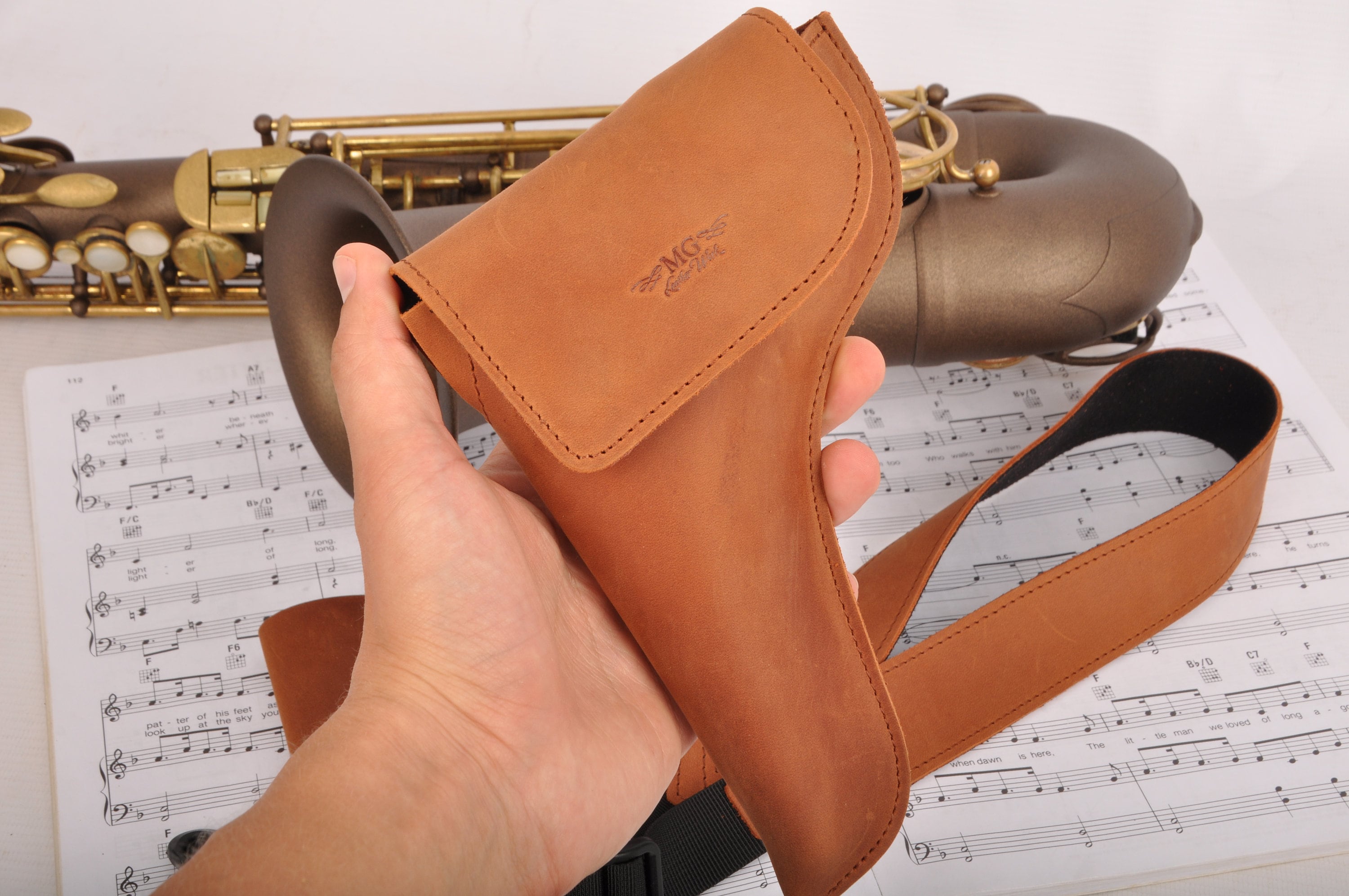 Saxophone neck strap for Soprano Alto Tenor and Saxophone Etsy