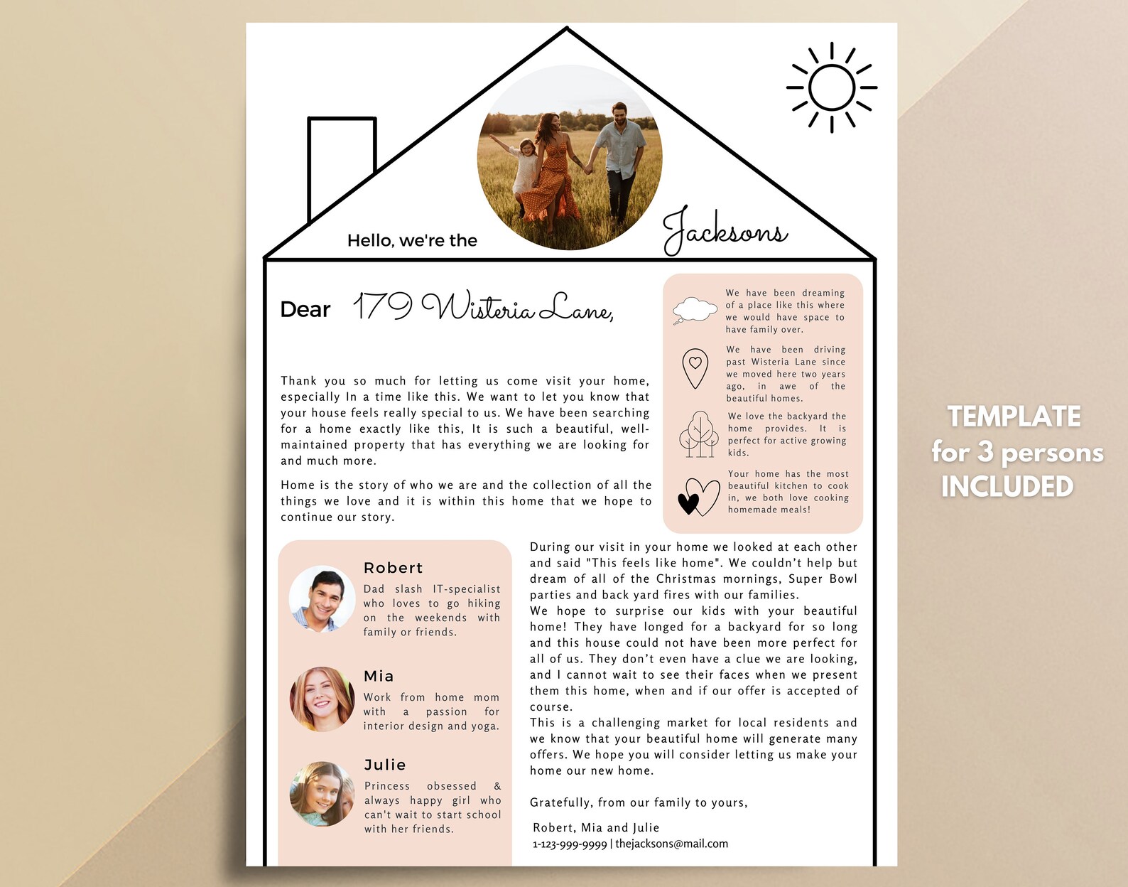 Application letter traducir image