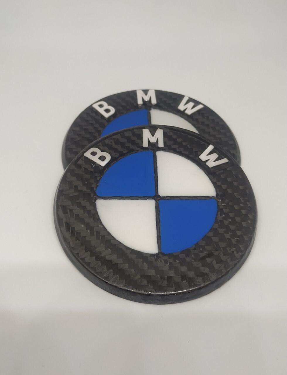 Real Carbon Fiber BMW Emblem Badges Etsy