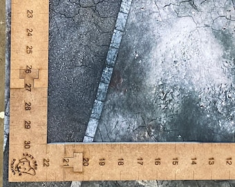 60"x44" Gaming Table Boarder with Measurement