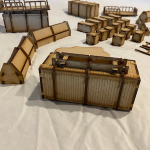 Wargaming Terrain - Shipping Containers Set (4)