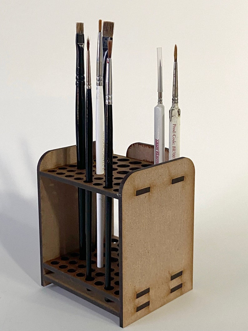 Small Hobby Paintbrush Holder image 1