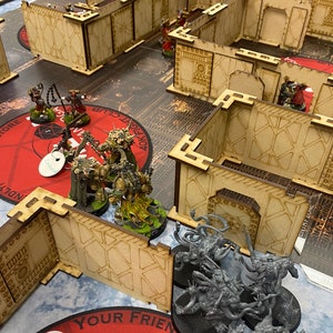 Wargame Terrain Set - Designed for smaller skirmish games (Infinity, Boarding Actions, etc.)