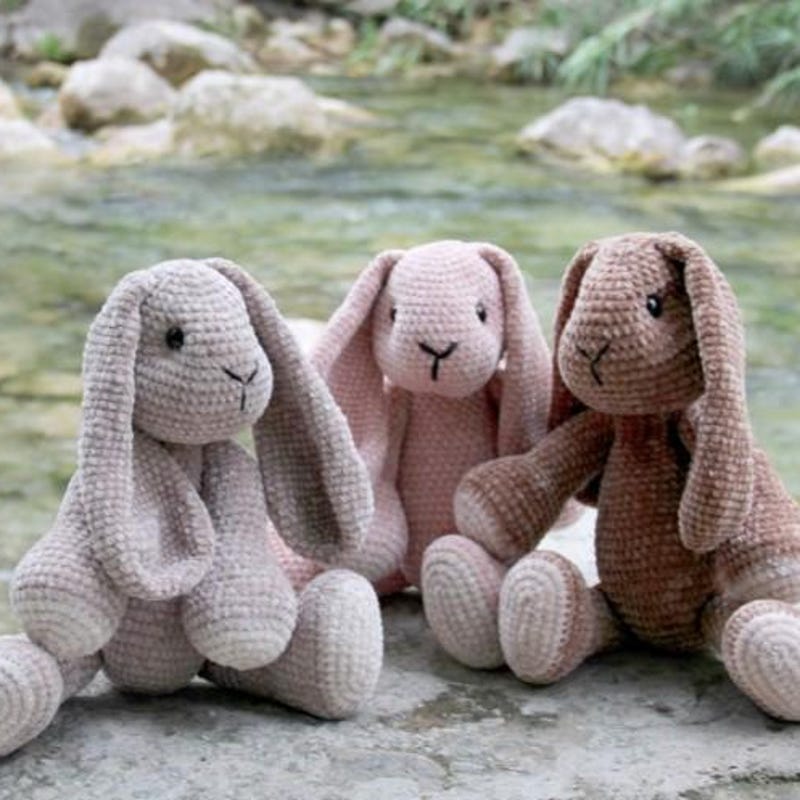 Crochet Rabbit - Etsy