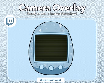 Tamagotchi Camera Overlay for Streaming on Twitch or Youtube