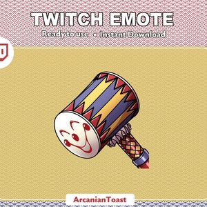 Clown/Jester themed Ban Hammer emote