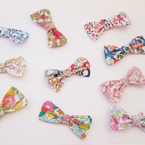 Liberty knot barrettes - hair accessories for children