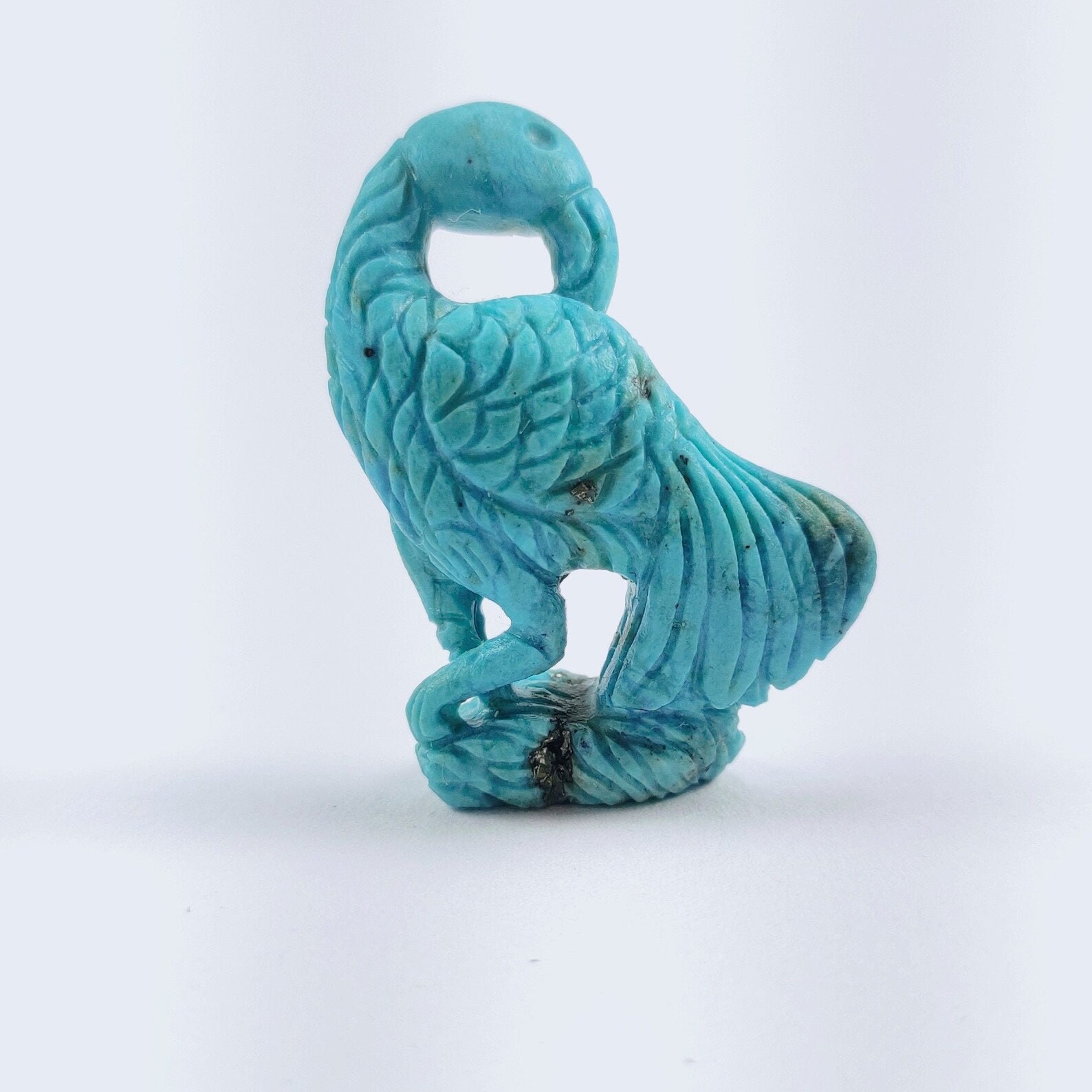 Turquoise Peacock Carving . Turquoise Carving . Fancy Gemstone Etsy