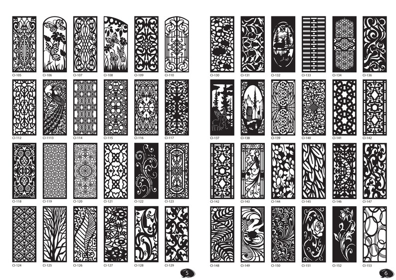 50 Screen Panel Patterns, DXF Vector Files for Laser Cut, CNC - Etsy