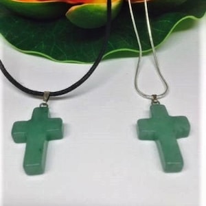 Green Stone Cross Etsy Australia