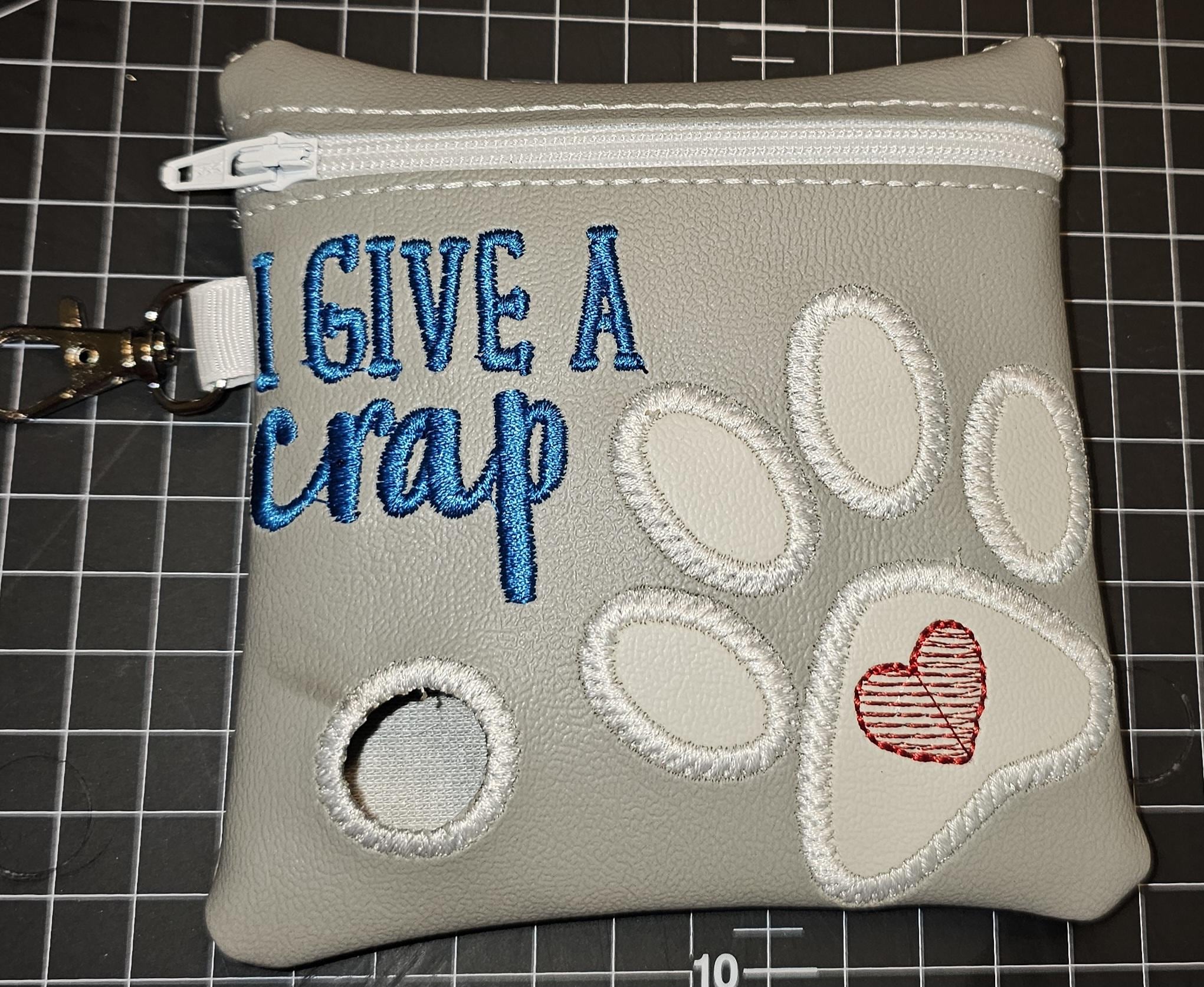 Poop Bag carrier Dog walking Dog poo bag holder Customizable Dog Name / Breed &gt;45 options. See description for breed types.