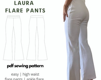 29+ Flare Yoga Pants Sewing Pattern - MinnaTuesday