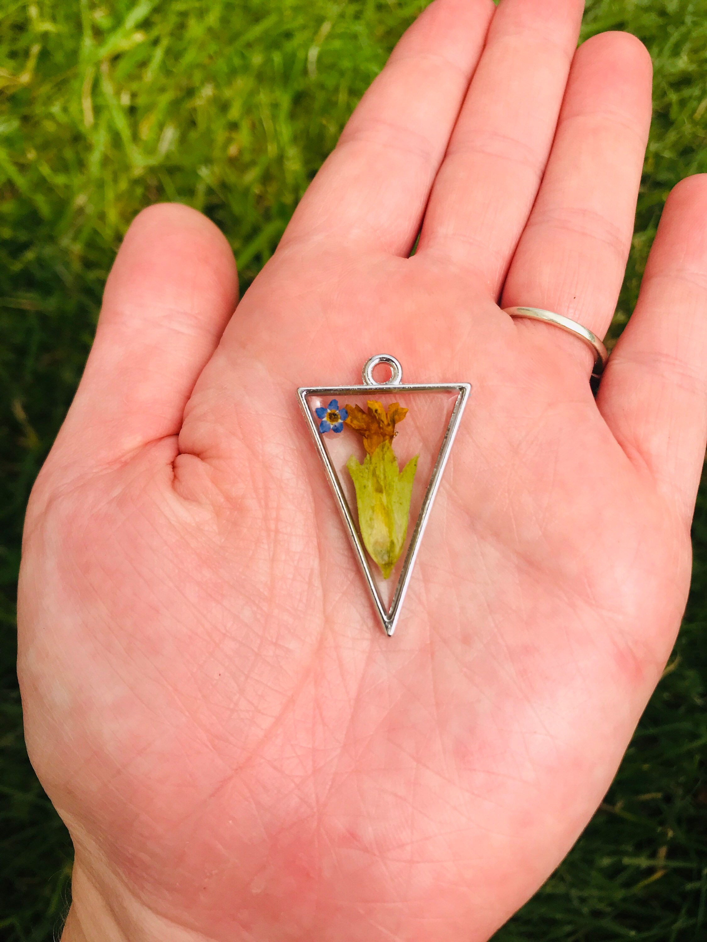 Floral Jewellery primrose necklace primrose flower Etsy