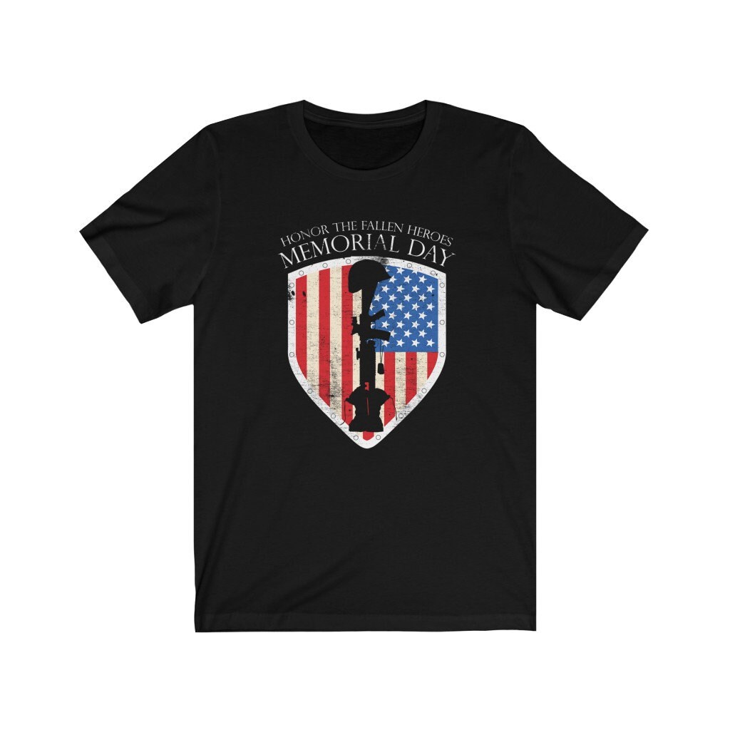 Honor The Fallen Heroes TShirt Memorial Day TShirt Army Etsy