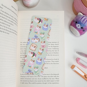 Cats in things Bookmark, Cute Cats Bookmark, gift for book lovers