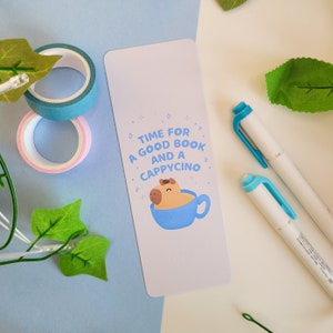 Capybara Bookmark, Cute capybaras bookmark, gift for book lovers