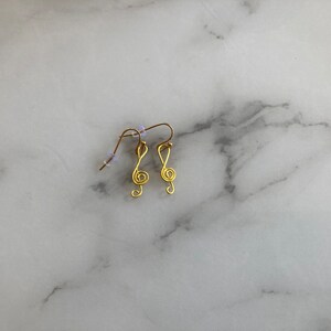 Treble Clef Earrings