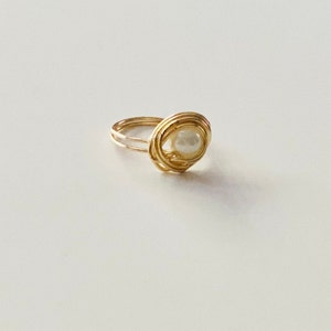 Pearl Nest Ring